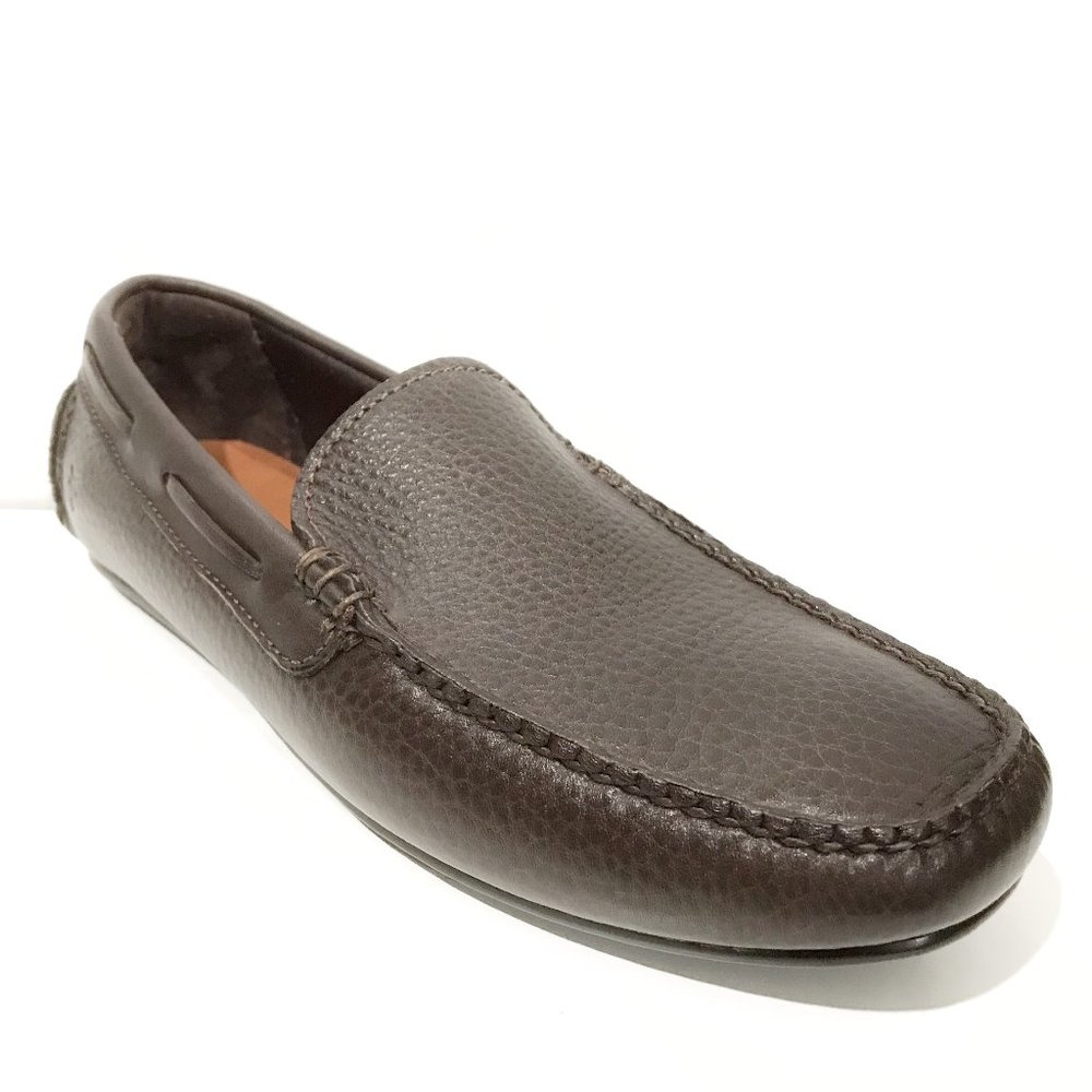 FRYE Men's Allen Venetian Loafer Dark Brown 8